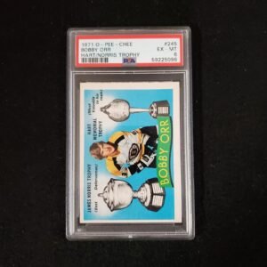 1971-72 Bobby Orr O-Pee-Chee Hart/Norris Trophy PSA 6
