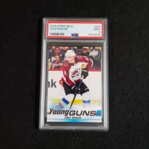 2019-20 Cale Makar Upper Deck Young Guns Rookie PSA 9