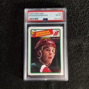 1988-89 Brendan Shanahan O-Pee-Chee Rookie PSA 8