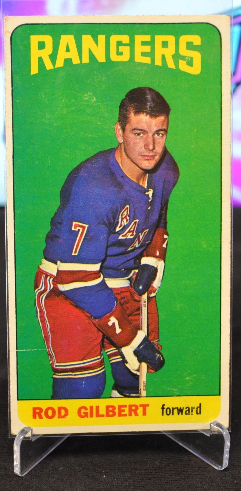 1964-65 Topps Rod Gilbert Tall Boy NY Rangers