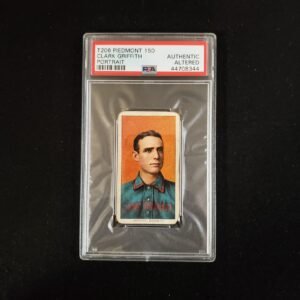 1909 Clark Griffith T206 Piedmont Portrait PSA Authentic Altered