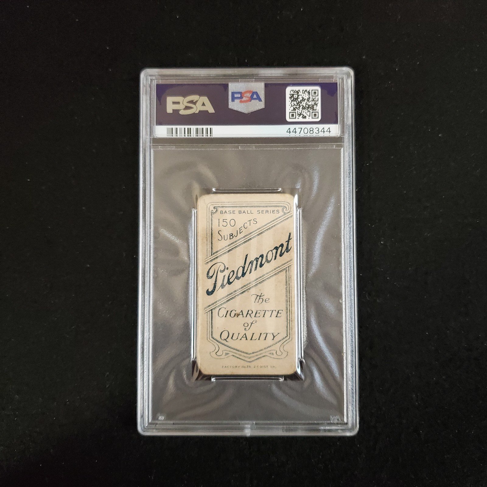 1909 Clark Griffith T206 Piedmont Portrait PSA Authentic Altered - Image 2