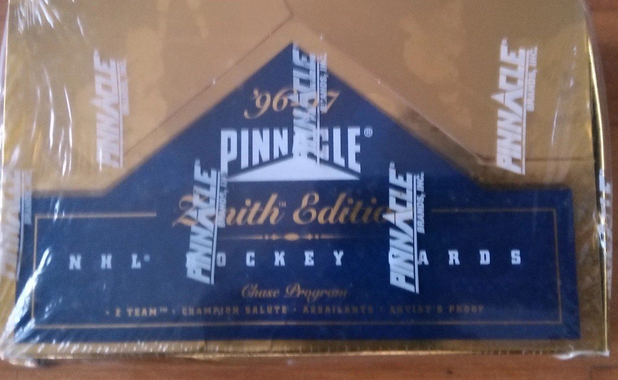 1996/97 Pinnacle Zenith Hockey Hobby Box