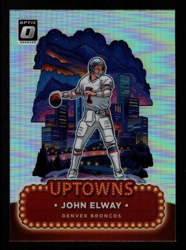 John Elway 2024 Panini Donruss Optic #23 Uptowns SSP Case Hit Bronocs