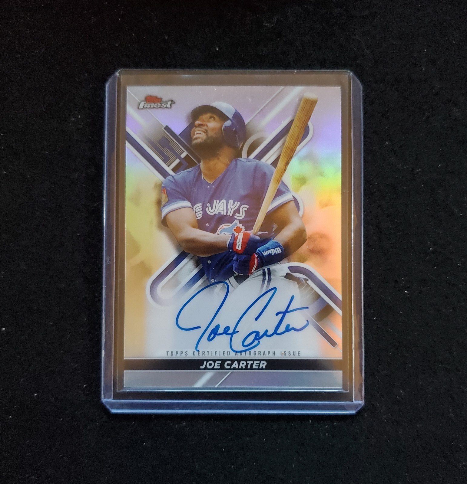 2022 Joe Carter Topps Finest Auto