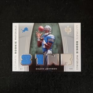 2007 Calvin Johnson Upper Deck Ultimate Collection Rookie Materials Patch