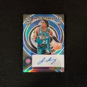 2022-23 Jaden Ivey Panini Spectra Rookie Aspiring Prizm Auto /99