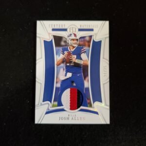 2022 Josh Allen National Treasures Century Materials 4-Color Patch /25