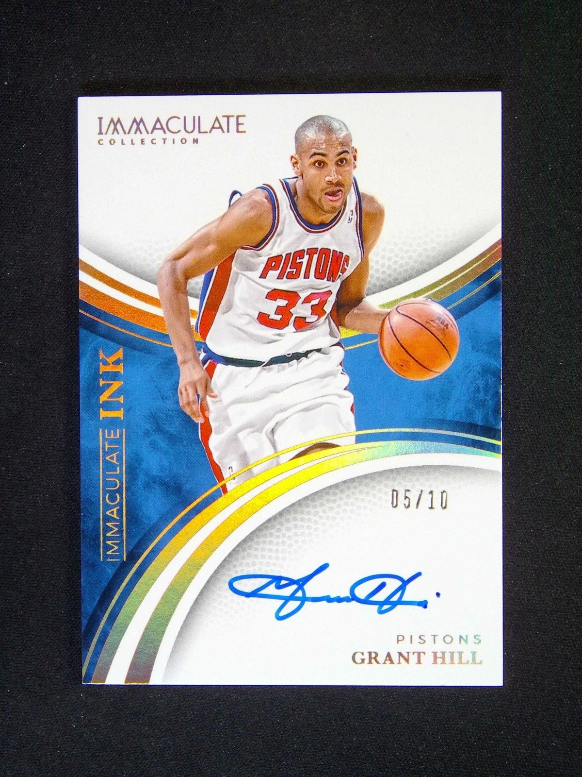 2024-25 Panini Immaculate Grant Hill Ink Auto Gold /10
