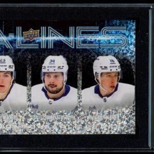 2024 UPPER DECK #AL-28 MATTHEW KNIES AUSTON MATTHEWS MITCH MARNER A LINES KSA 10