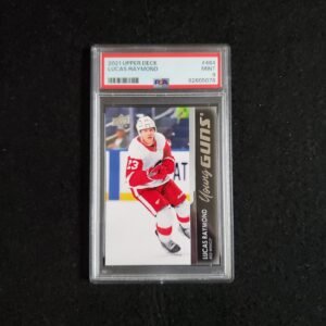 2021-22 Lucas Raymond Upper Deck Young Guns Rookie PSA 9