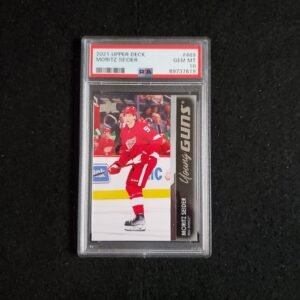2021-22 Upper Deck Young Guns Rookie #469 Moritz Seider PSA 10 GEM MINT WINGS