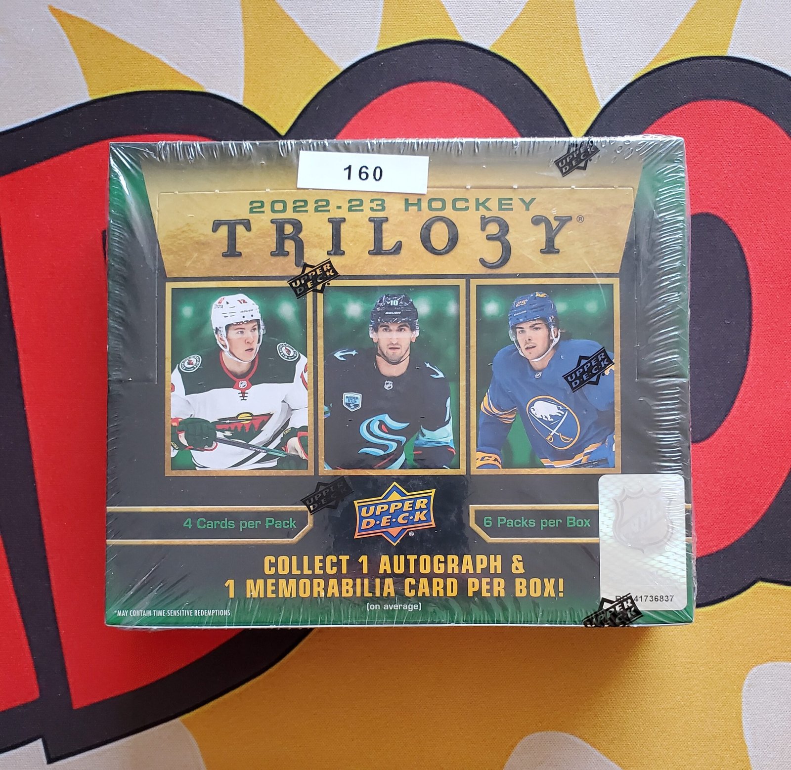 2022-23 Upper Deck Trilogy Hockey Hobby Box
