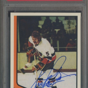 2001 Topps Rookie Reprint #195 Denis Potvin AUTO PSA Authentic