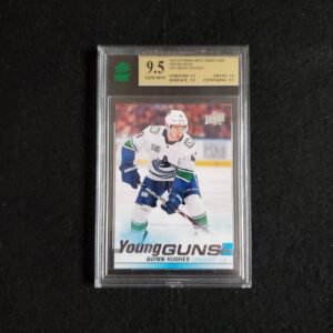 2019-20 Quinn Hughes Upper Deck Young Guns Rookie MNT 9.5