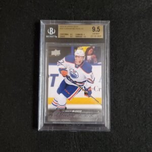 2015-16 Connor McDavid Upper Deck Young Guns Rookie BGS 9.5