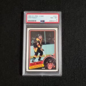 1984-85 Cam Neely O-Pee-Chee Rookie PSA 8