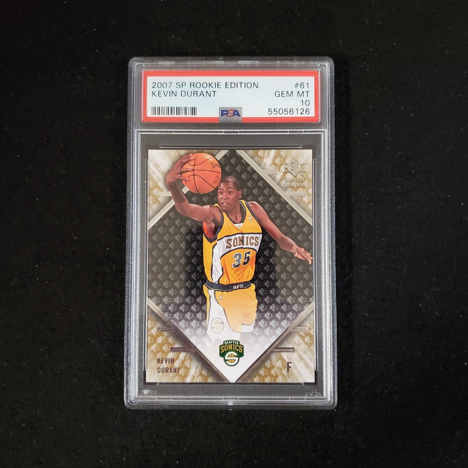2007-08 Kevin Durant SP Rookie Edition PSA 10