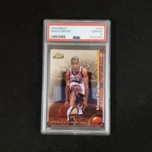 1998-99 Vince Carter Topps Finest Rookie PSA 10