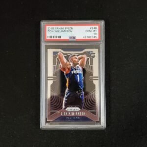 2019-20 Zion Williamson Panini Prizm Rookie PSA 10