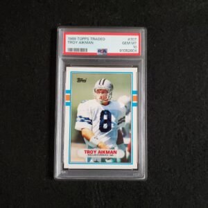 1989 Troy Aikman Topps Traded Rookie PSA 10
