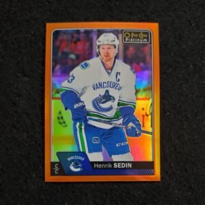2016-17 Henrik Sedin O-Pee-Chee Platinum Rainbow Orange /25