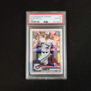 2020 Bo Bichette Bowman Chrome Rookie SSP PSA 10