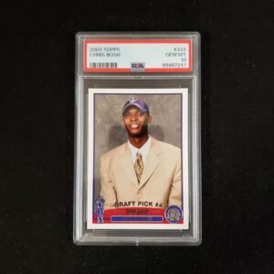 2003-04 Chris Bosh Topps Rookie PSA 10