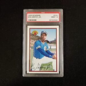 1989 Ken Griffey Jr Bowman Rookie PSA 9