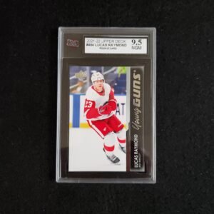 2021-22 Lucas Raymond Upper Deck Young Guns Rookie KSA 9.5