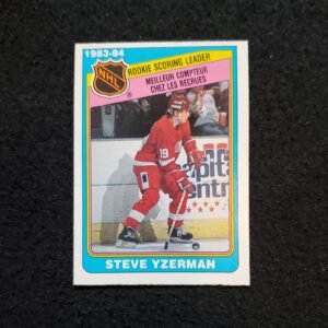 1984-85 Steve Yzerman O-Pee-Chee Rookie Scoring Leaders