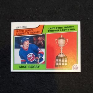 1983-84 Mike Bossy O-Pee-Chee Lady Byng Trophy Winner