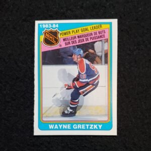 1984-85 Wayne Gretzky O-Pee-Chee Power Play Goal Leader