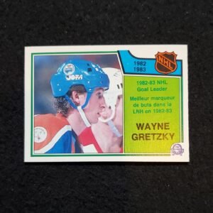 1983-84 Wayne Gretzky O-Pee-Chee Goal Leader