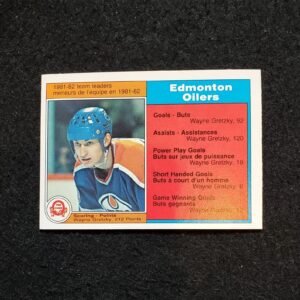 1982-83 Wayne Gretzky O-Pee-Chee Team Leader