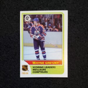 1986-87 Wayne Gretzky O-Pee-Chee Scoring Leader