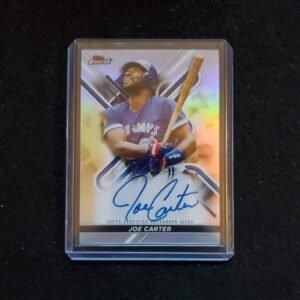 2022 Joe Carter Topps Finest Auto