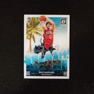 2025 Reed Sheppard Donruss Optic Rookie Splash White Velocity /59