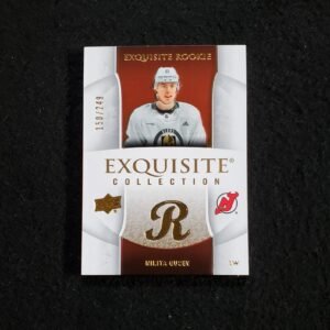 2019-20 Nikita Gusev UD Exquisite Collection Rookie /249