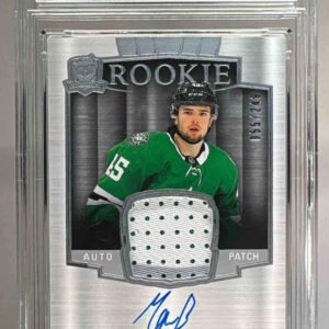 Mavrik Bourque 2024 Upper Deck The Cup #132 Rookie Patch Auto 55/249