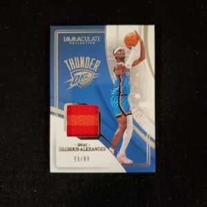 2023-24 Shai Gilgeous-Alexander Panini Immaculate Patch /99