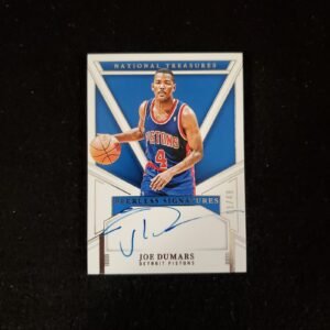 2024-25 Joe Dumars National Treasures Peerless Signatures Auto 1/49
