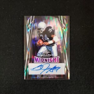 2025 Bo Jackson Leaf Signature Series Midnight Auto 1/1