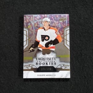 2019-20 Philippe Myers UD Exquisite Collection Platinum Rookie /399