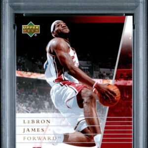 2006-07 Upper Deck Promo LeBron James #6 Rite Aid/Opti-Free Express PSA 8
