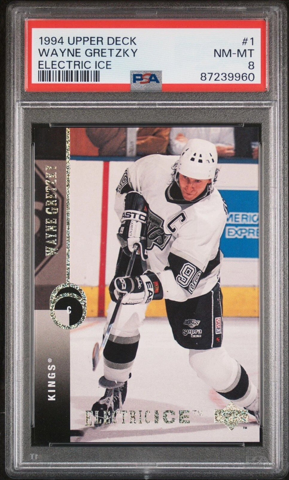 1994-95 Upper Deck Electric Ice #1 Wayne Gretzky | PSA 8 |