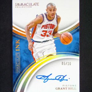 2024-25 Panini Immaculate Grant Hill Ink Auto Gold /10