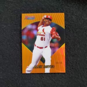 2016 Alex Reyes Bowman's Best Rookie Prospect Orange Refractor /35