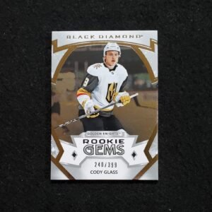 2019-20 Cody Glass UD Black Diamond Rookie Gems /399