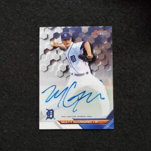 2016 Matt Manning Bowman's Best Rookie Prospect Auto